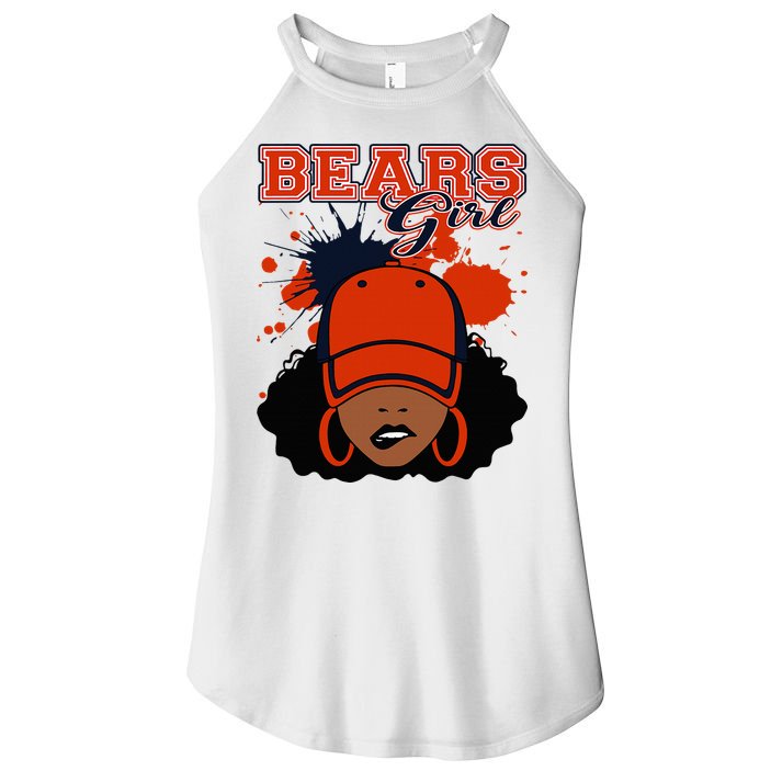Bears Fanatic Show Your Team Spirit with Sports Gear Women's Perfect Tri Rocker Tank