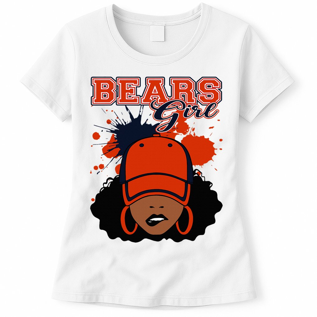 Bears Fanatic Show Your Team Spirit with Sports Gear Womens T-Shirt