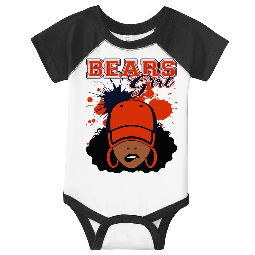 Bears Fanatic Show Your Team Spirit with Sports Gear Infant Baby Jersey Bodysuit
