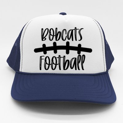 Bobcat Football School Spirit Team Mascot Game Night Gift Trucker Hat