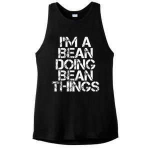 Bean Funny Surname Family Tree Birthday Reunion Gift Idea Ladies PosiCharge Tri-Blend Wicking Tank