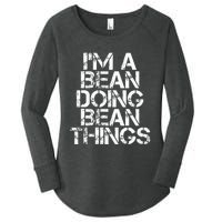 Bean Funny Surname Family Tree Birthday Reunion Gift Idea Women's Perfect Tri Tunic Long Sleeve Shirt