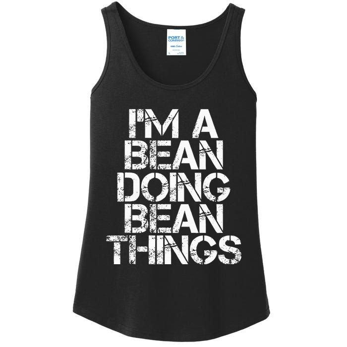 Bean Funny Surname Family Tree Birthday Reunion Gift Idea Ladies Essential Tank