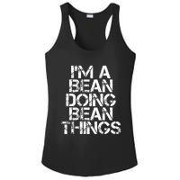 Bean Funny Surname Family Tree Birthday Reunion Gift Idea Ladies PosiCharge Competitor Racerback Tank