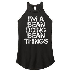 Bean Funny Surname Family Tree Birthday Reunion Gift Idea Women's Perfect Tri Rocker Tank