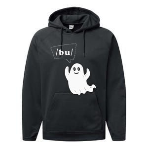 Boo Funny Slpa Halloween Slp Speech Therapy Ipa Pathology Performance Fleece Hoodie