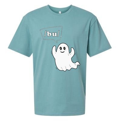 Boo Funny Slpa Halloween Slp Speech Therapy Ipa Pathology Sueded Cloud Jersey T-Shirt