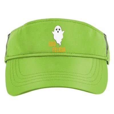 BOO FELICIA Spooky Hilarious Halloween Funny Phrase! Adult Drive Performance Visor