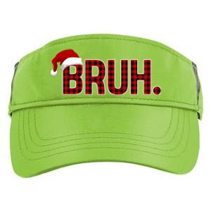 Bruh Funny Saying Bro Christmas Holiday Adult Drive Performance Visor