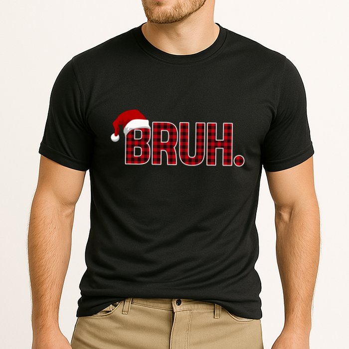 Bruh Funny Saying Bro Christmas Holiday Performance Shirt