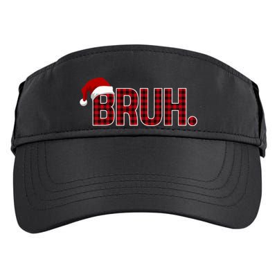 Bruh Funny Saying Bro Christmas Holiday Adult Drive Performance Visor