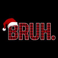 Bruh Funny Saying Bro Christmas Holiday Baby Bodysuit