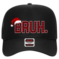 Bruh Funny Saying Bro Christmas Holiday Trucker Hat