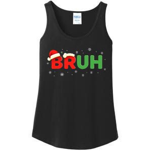 Bruh Funny Saying Meme Bro Boy Christmas Ladies Essential Tank