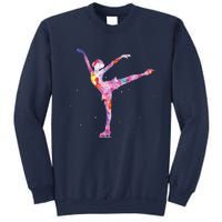 Beautiful Figure Skater Girl Gift Idea Figure Ice Skating Sweatshirt