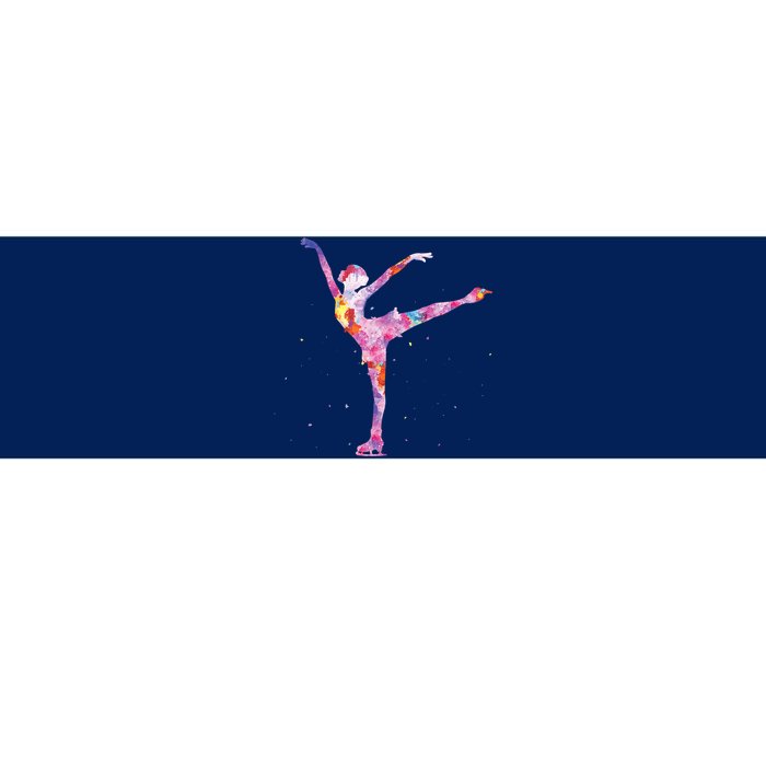 Beautiful Figure Skater Girl Gift Idea Figure Ice Skating Bumper Sticker