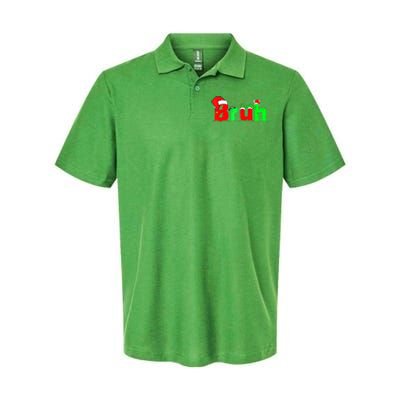 Bruh Funny Saying Bro Teens B.O.Y.S. K.I.D.S Christmas Pajamas Xmas Softstyle Adult Sport Polo