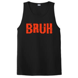 Bruh Funny Saying Teens Brother Meme Slang PosiCharge Competitor Tank