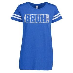 Bruh Funny Saying Meme Bro Mom Slang Teens Enza Ladies Jersey Football T-Shirt