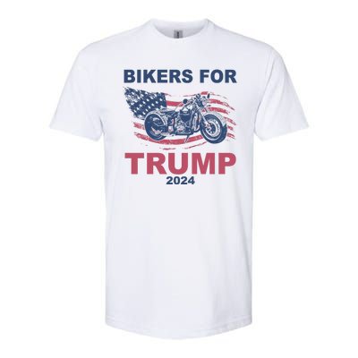 Bikers For Trump 2024 United States Softstyle® CVC T-Shirt