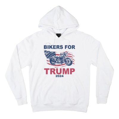 Bikers For Trump 2024 United States Hoodie