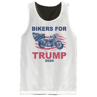 Bikers For Trump 2024 United States Mesh Reversible Basketball Jersey Tank