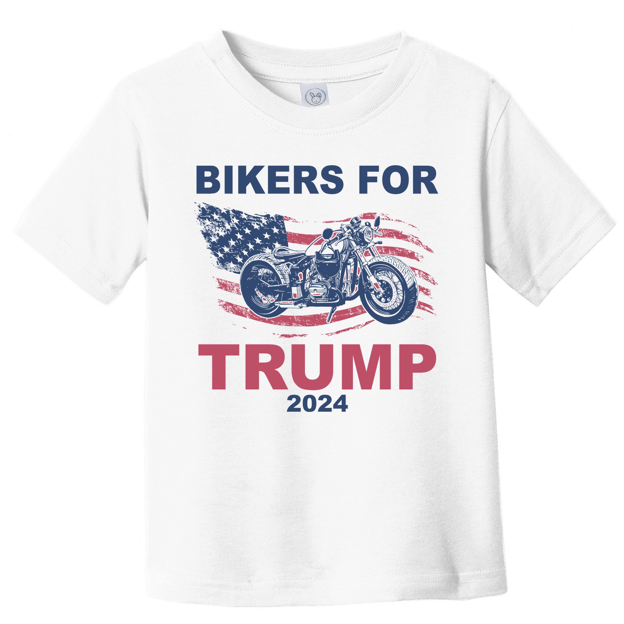 Bikers For Trump 2024 United States Toddler T-Shirt
