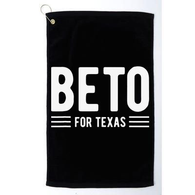 Beto For Texas Beto O'Rourke For Governor Of Texas Golf Towel