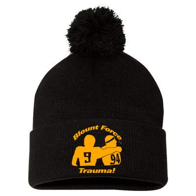 Blount Force Trauma Pom Pom 12in Knit Beanie