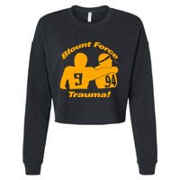 Blount Force Trauma Cropped Pullover Crew