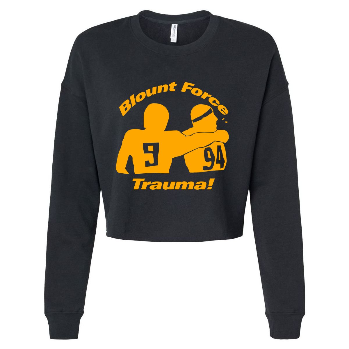 Blount Force Trauma Cropped Pullover Crew