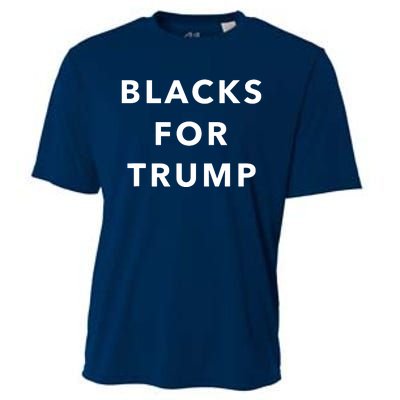 Blacks For Trump Cooling Performance Crew T-Shirt