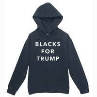 Blacks For Trump Urban Pullover Hoodie