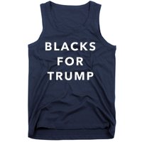 Blacks For Trump Tank Top