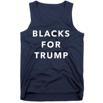 Blacks For Trump Tank Top