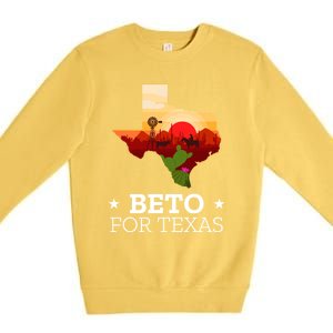 Beto For Texas Beto For Governor Premium Crewneck Sweatshirt