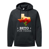 Beto For Texas Beto For Governor Performance Fleece Hoodie