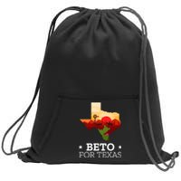 Beto For Texas Beto For Governor Sweatshirt Cinch Pack Bag