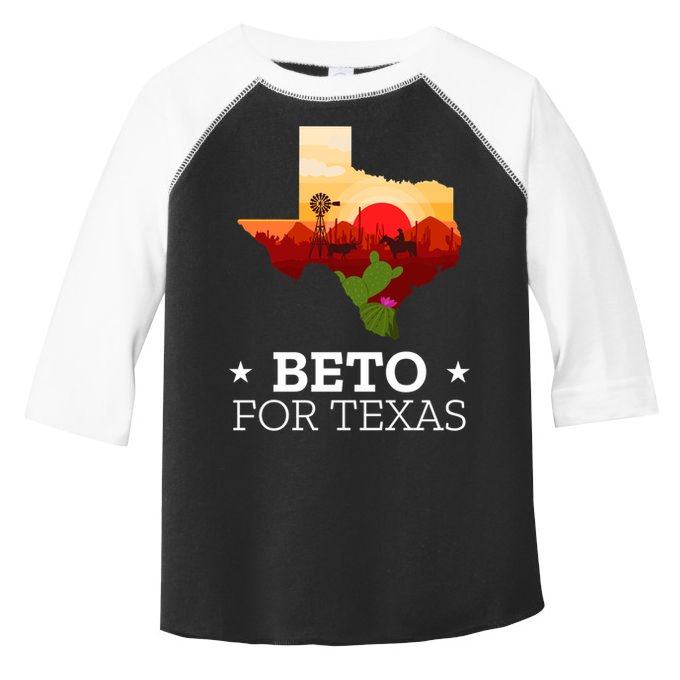 Beto For Texas Beto For Governor Toddler Fine Jersey T-Shirt