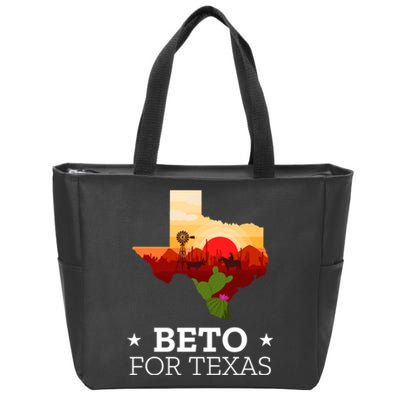 Beto For Texas Beto For Governor Zip Tote Bag