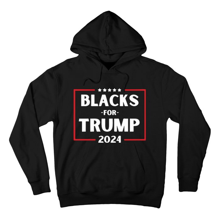 Blacks For Trump 2024 Donald Trump 2024 Hoodie