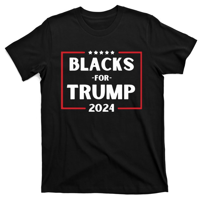 Blacks For Trump 2024 Donald Trump 2024 T-Shirt