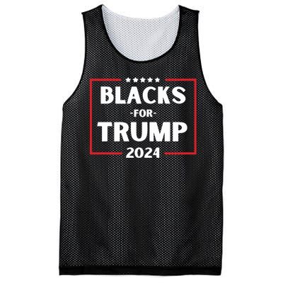 Blacks For Trump 2024 Donald Trump 2024 Mesh Reversible Basketball Jersey Tank