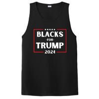 Blacks For Trump 2024 Donald Trump 2024 PosiCharge Competitor Tank