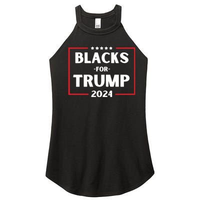 Blacks For Trump 2024 Donald Trump 2024 Women’s Perfect Tri Rocker Tank