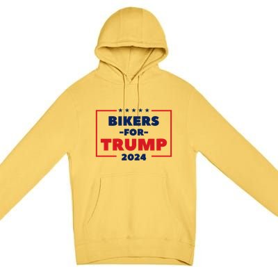 Bikers For Trump 2024 Premium Pullover Hoodie