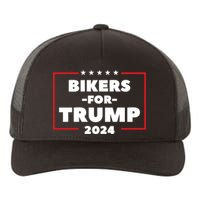 Bikers For Trump 2024 Yupoong Adult 5-Panel Trucker Hat