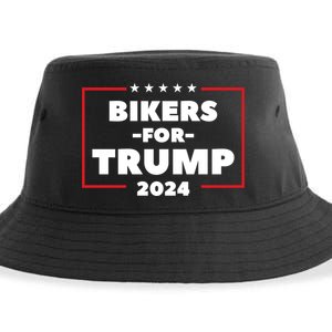 Bikers For Trump 2024 Sustainable Bucket Hat