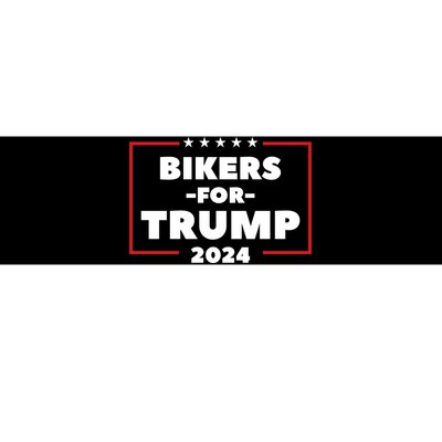 Bikers For Trump 2024 Bumper Sticker