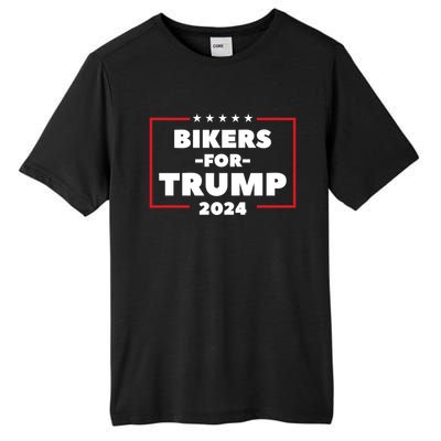 Bikers For Trump 2024 Tall Fusion ChromaSoft Performance T-Shirt